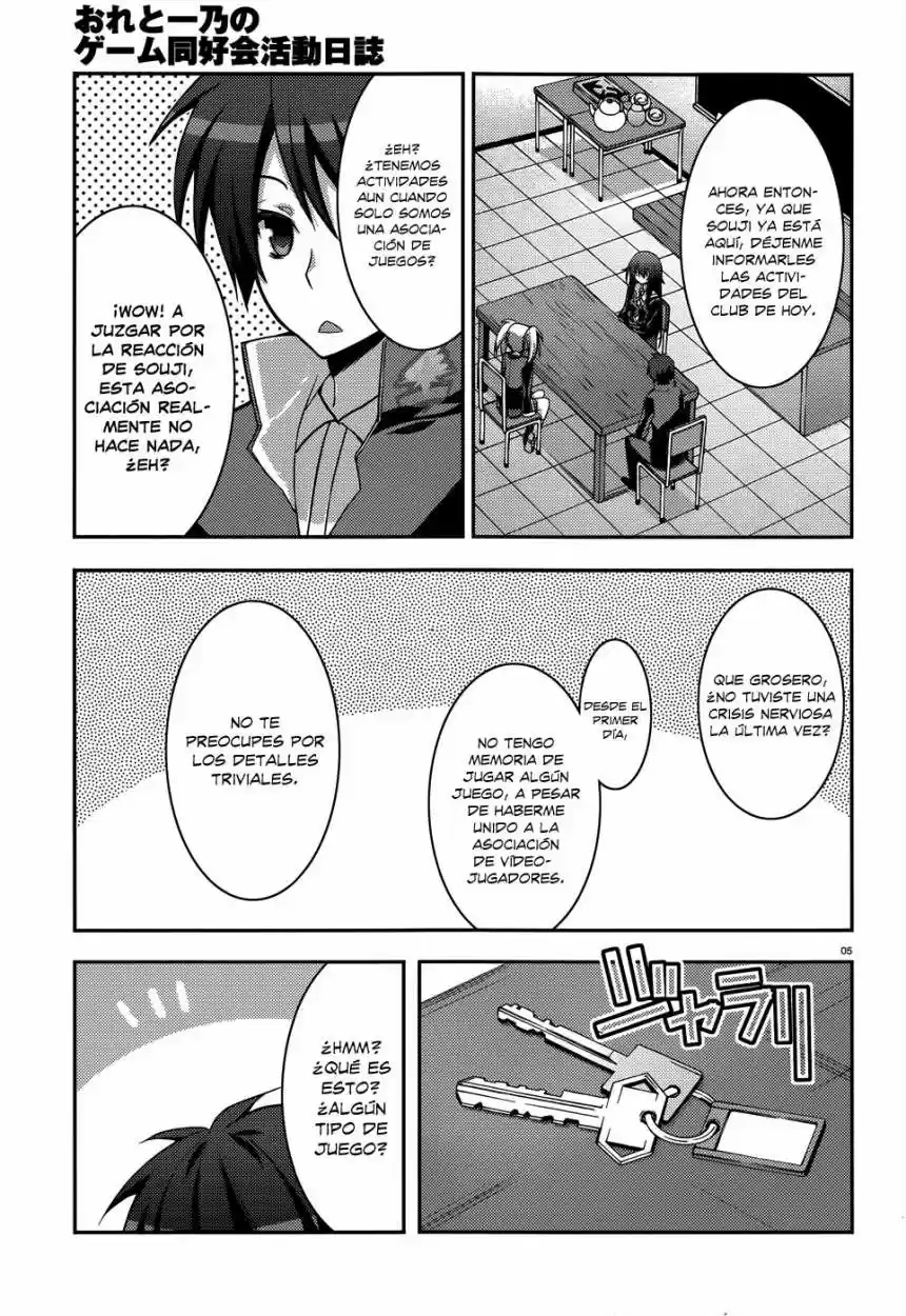 Ore to Ichino no Game Doukoukai Katsudou Nisshi (2011) - Capítulo 5 - Página 5 - LectorTMOo