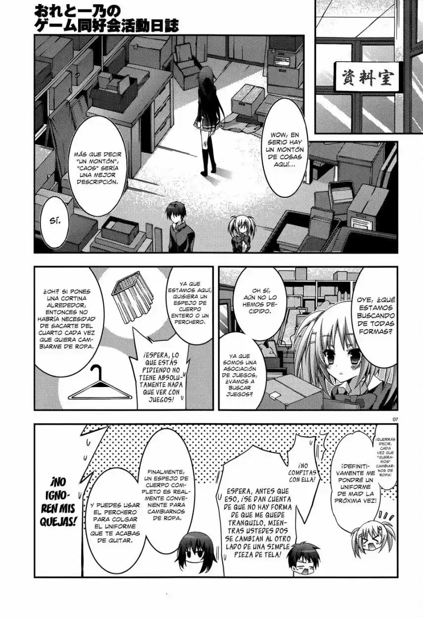 Ore to Ichino no Game Doukoukai Katsudou Nisshi (2011) - Capítulo 5 - Página 7 - LectorTMOo