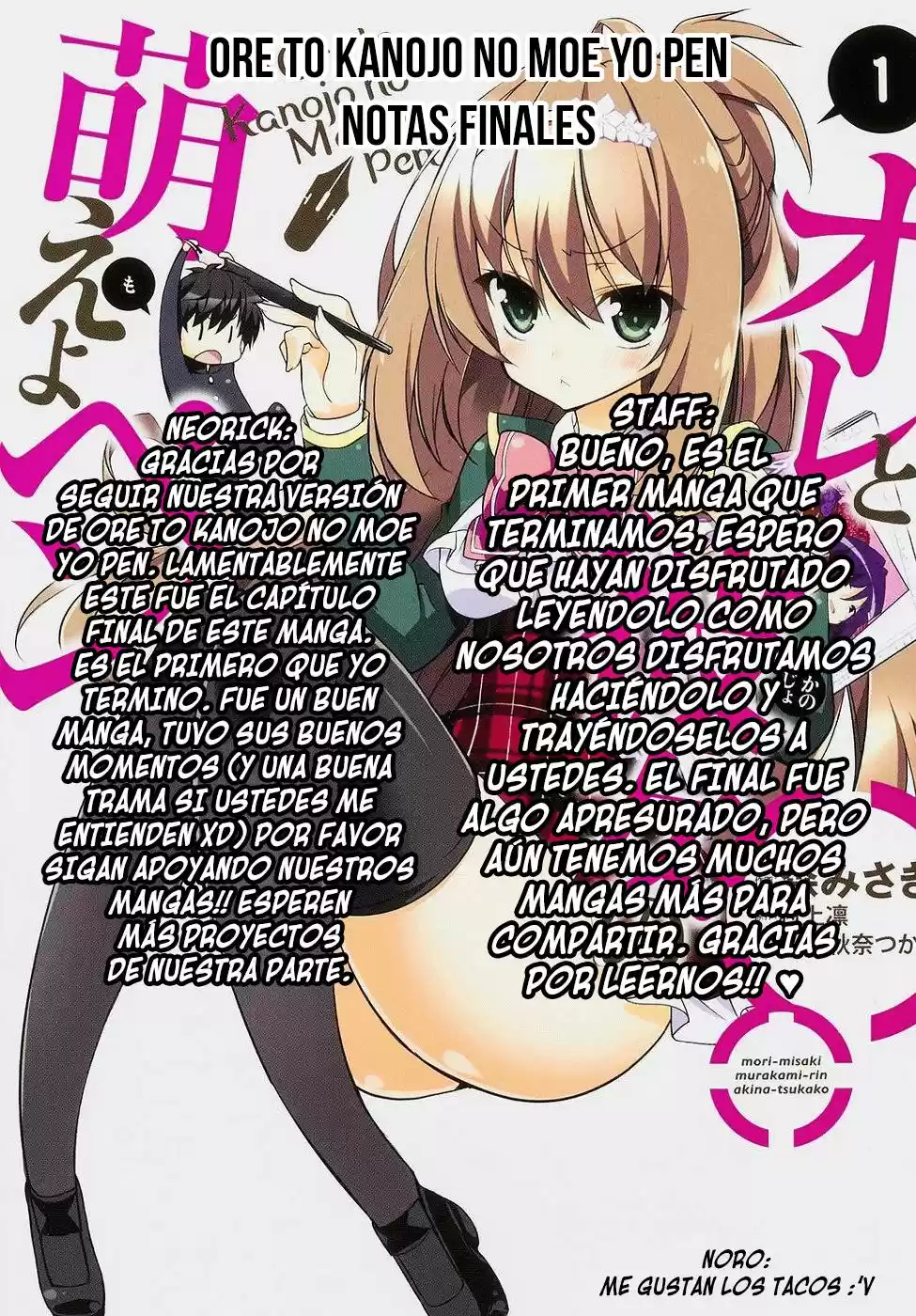 Ore to Kanojo no Moe yo Pen (2014) - Capítulo 9 - Página 29 - LectorTMOo
