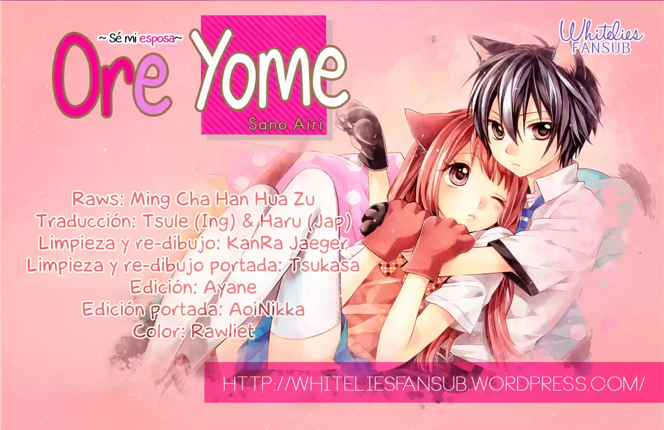 Ore Yome Ore no yome ni Nare yo (2014) - Capítulo 18 - Página 1 - LectorTMOo