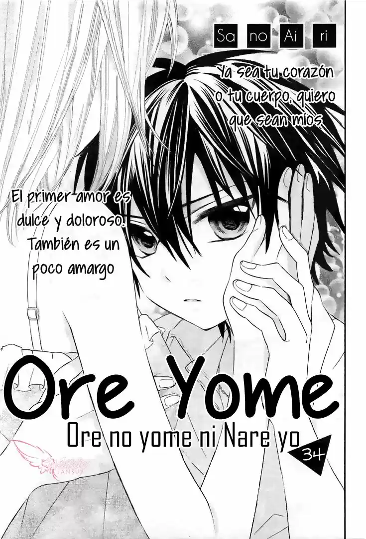 Ore Yome Ore no yome ni Nare yo (2014) - Capítulo 34 - Página 5 - LectorTMOo