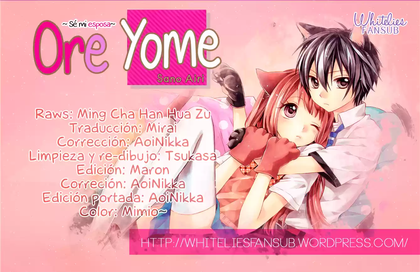 Ore Yome Ore no yome ni Nare yo (2014) - Capítulo 6 - Página 1 - LectorTMOo