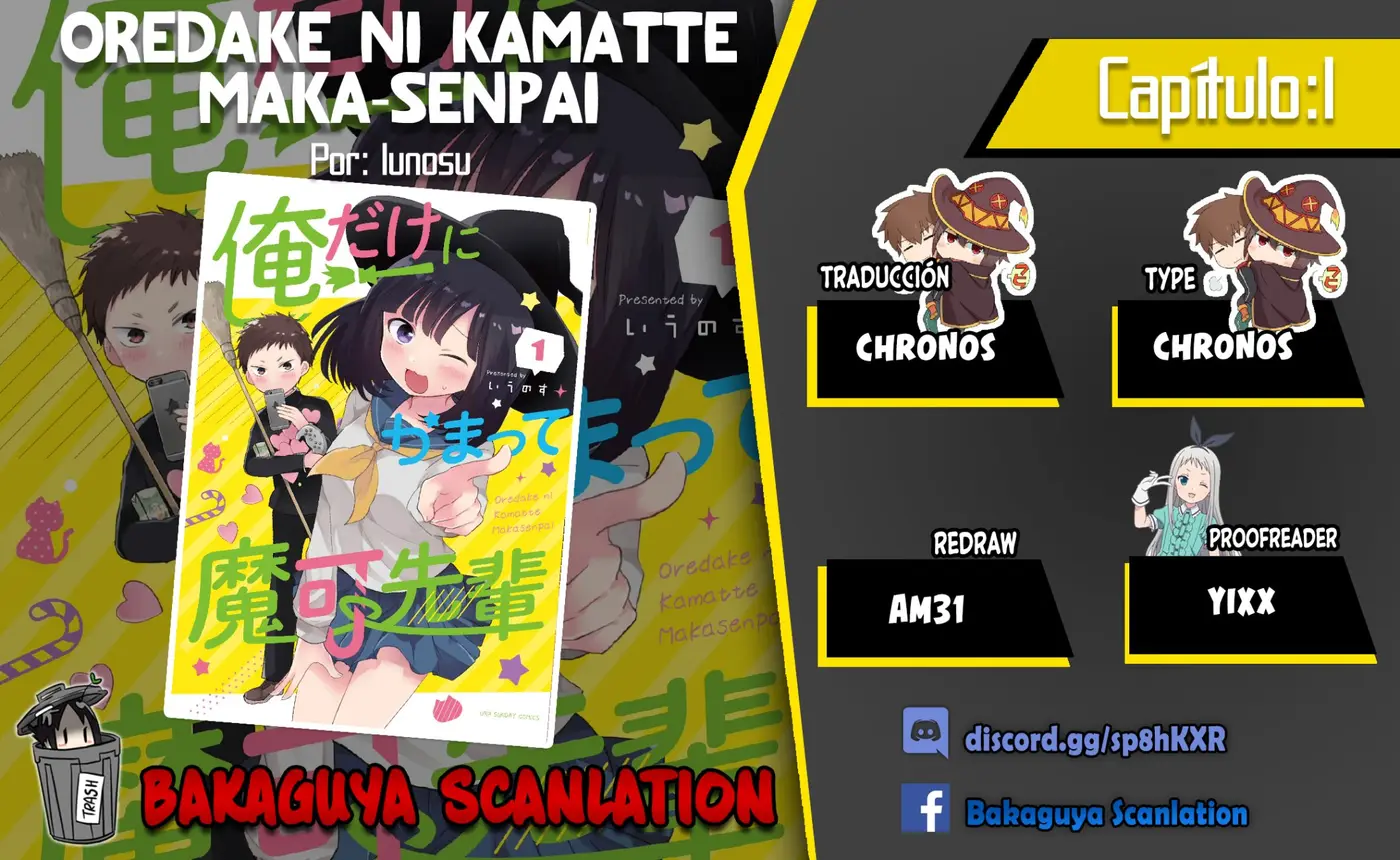 Oredake ni Kamatte Maka-senpai (2019) - Capítulo 1 - Página 1 - LectorTMOo