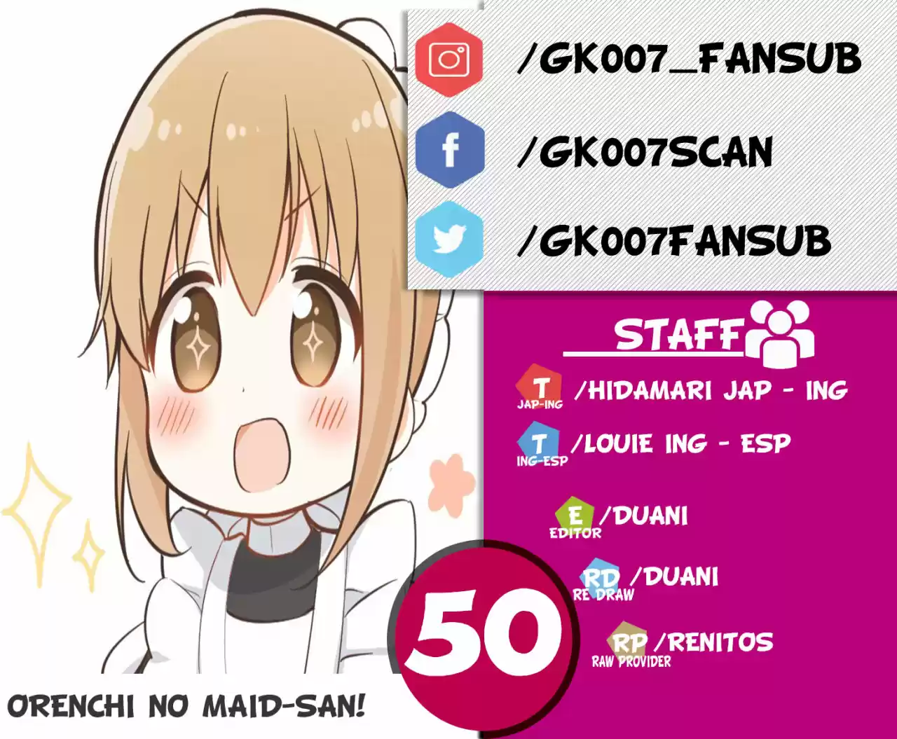 Orenchi no Maid-san (2015) - Capítulo 50 - Página 1 - LectorTMOo