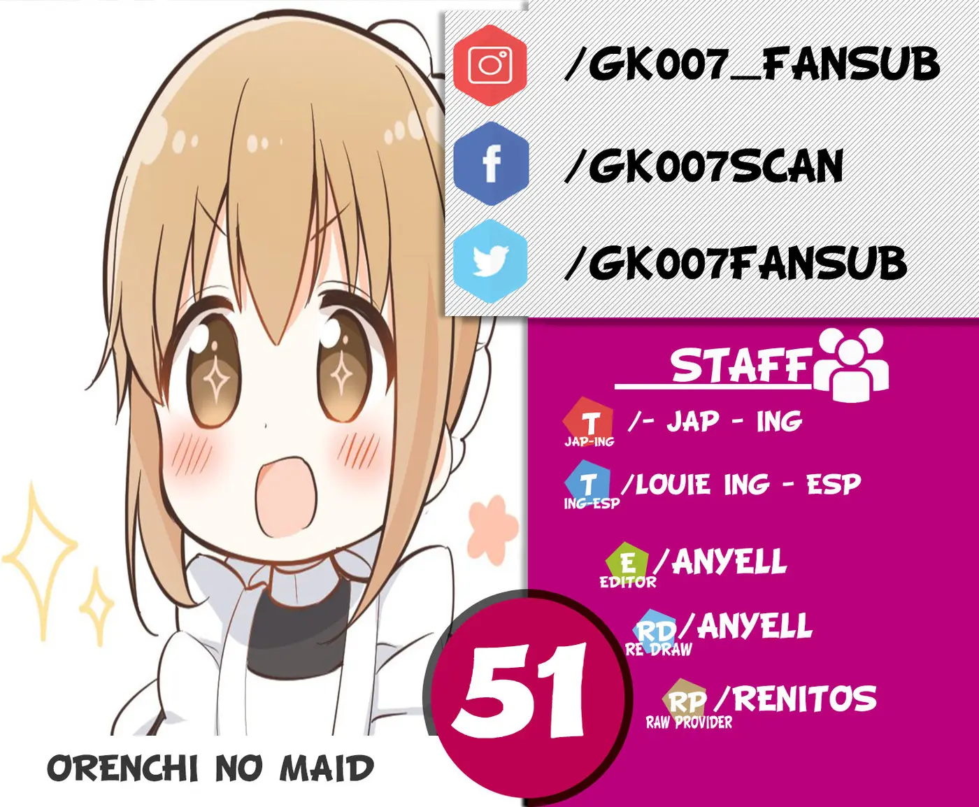 Orenchi no Maid-san (2015) - Capítulo 51 - Página 1 - LectorTMOo