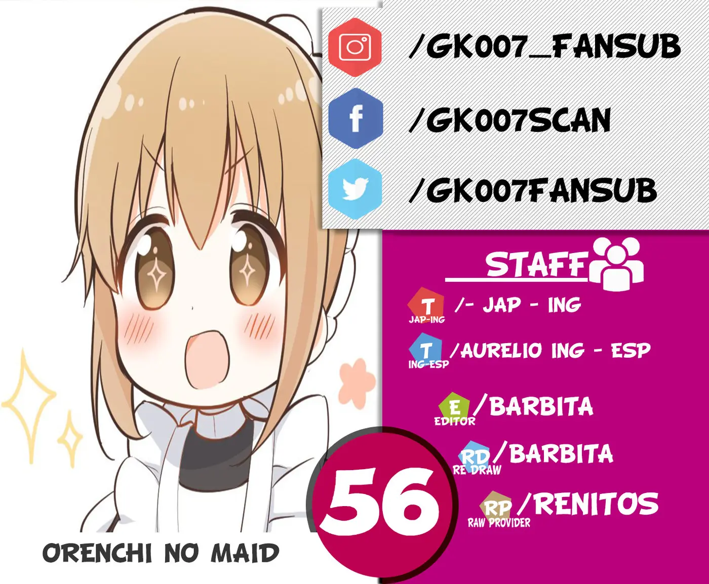 Orenchi no Maid-san (2015) - Capítulo 56 - Página 1 - LectorTMOo