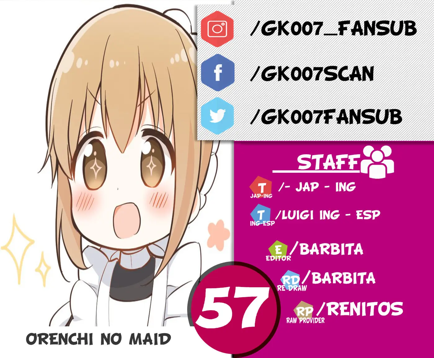 Orenchi no Maid-san (2015) - Capítulo 57 - Página 1 - LectorTMOo
