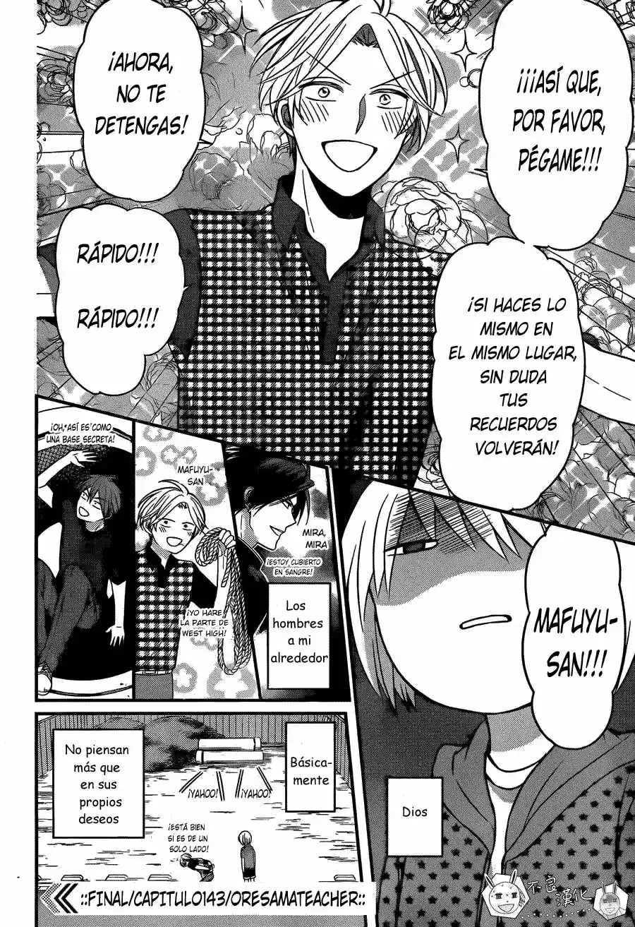 Oresama Teacher (2007) - Capítulo 143 - Página 34 - LectorTMOo