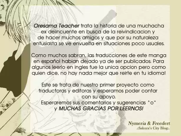 Oresama Teacher (2007) - Capítulo 39 - Página 2 - LectorTMOo