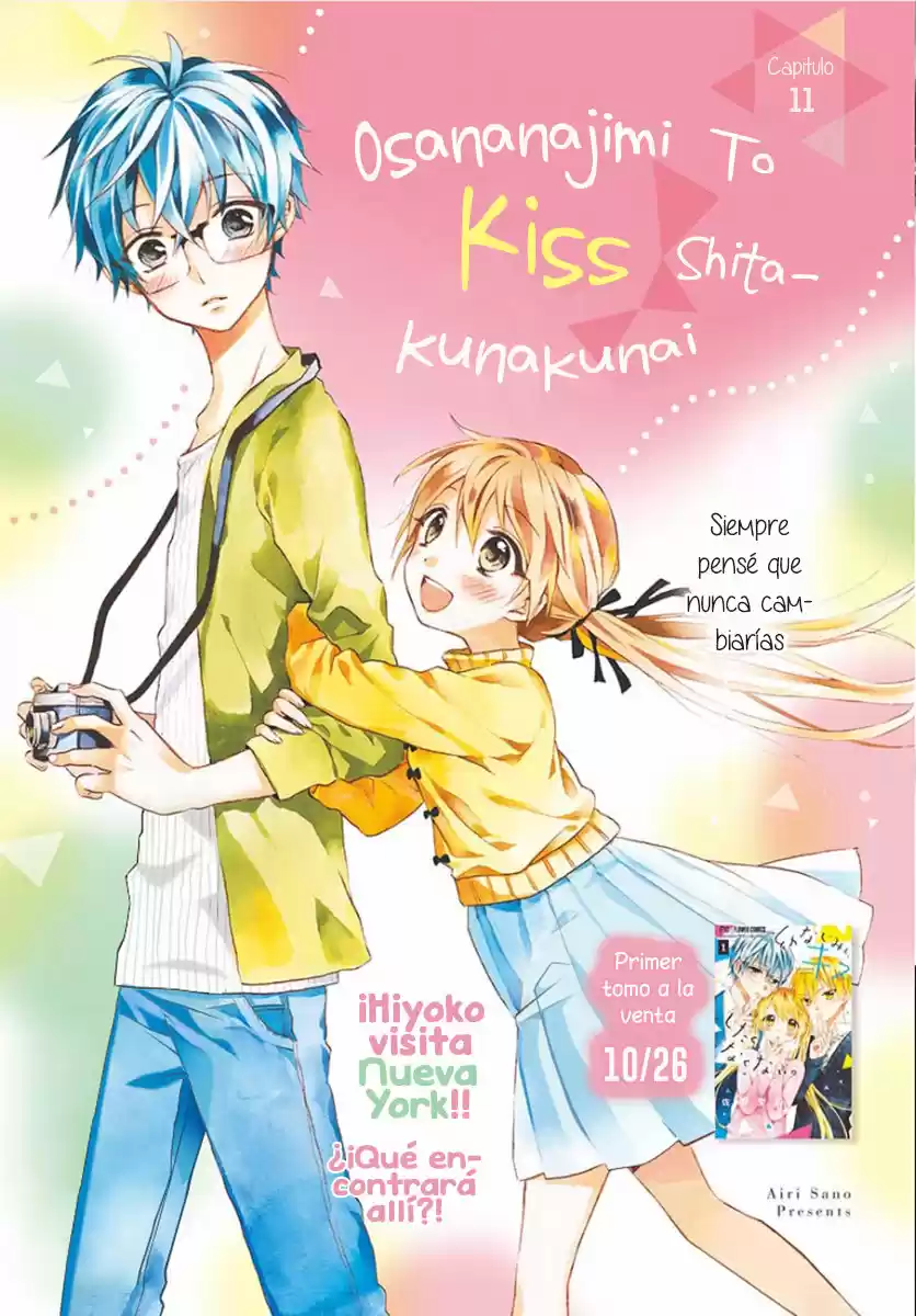 Osananajimi to, Kiss shitakunakunai (2017) - Capítulo 11 - Página 3 - LectorTMOo