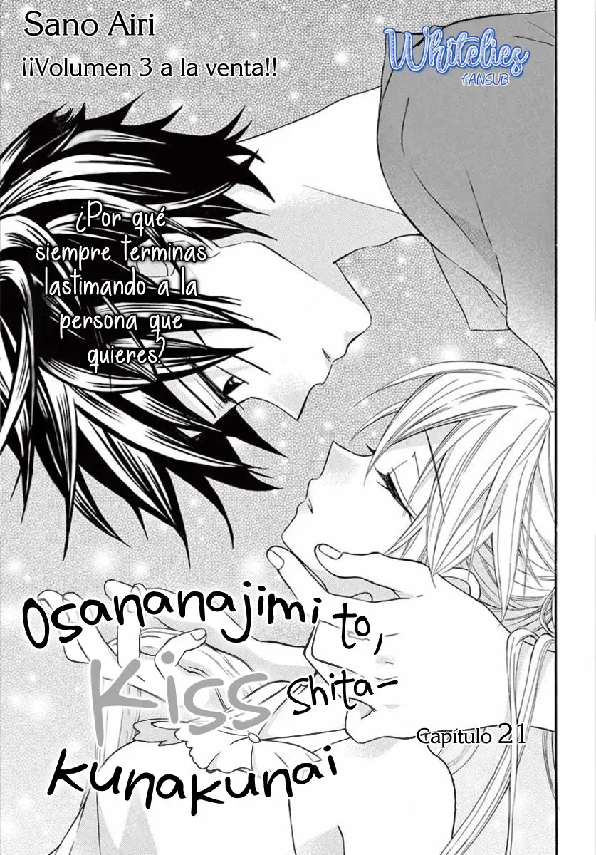 Osananajimi to, Kiss shitakunakunai (2017) - Capítulo 21 - Página 3 - LectorTMOo
