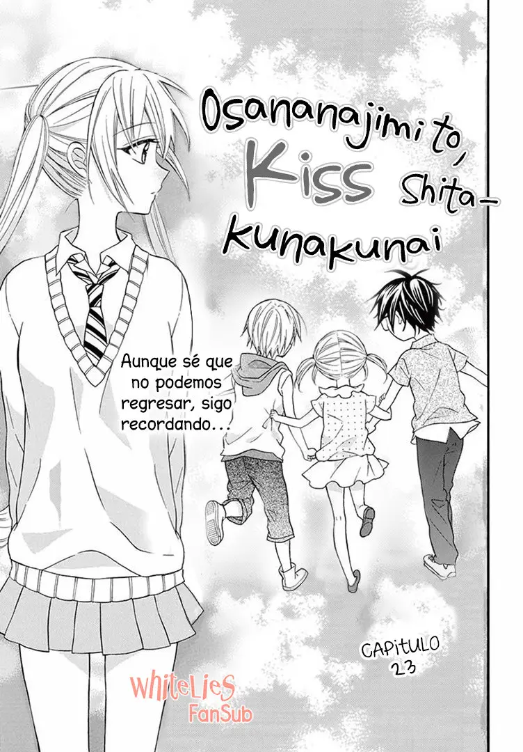 Osananajimi to, Kiss shitakunakunai (2017) - Capítulo 23 - Página 4 - LectorTMOo