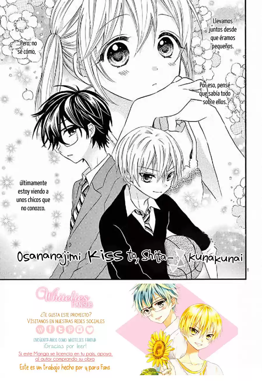 Osananajimi to, Kiss shitakunakunai (2017) - Capítulo 3 - Página 3 - LectorTMOo