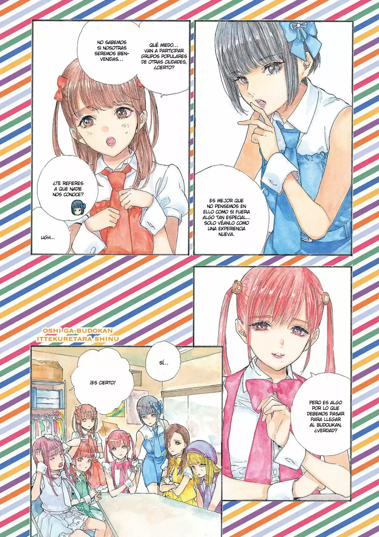 Oshi ga Budoukan Itte Kuretara Shinu (2015) - Capítulo 19 - Página 5 - LectorTMOo