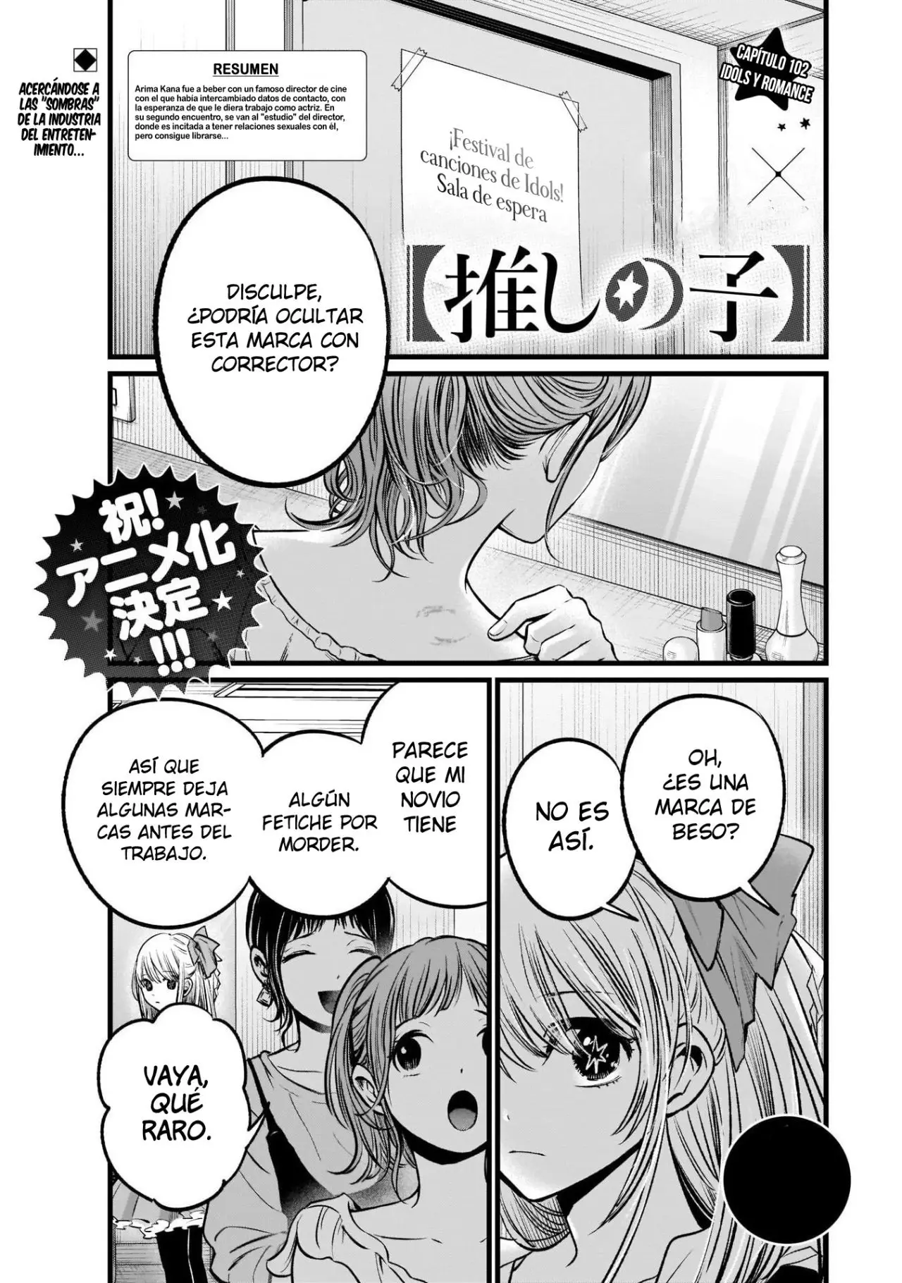 Oshi No Ko (2020) - Capítulo 102 - Página 3 - LectorTMOo