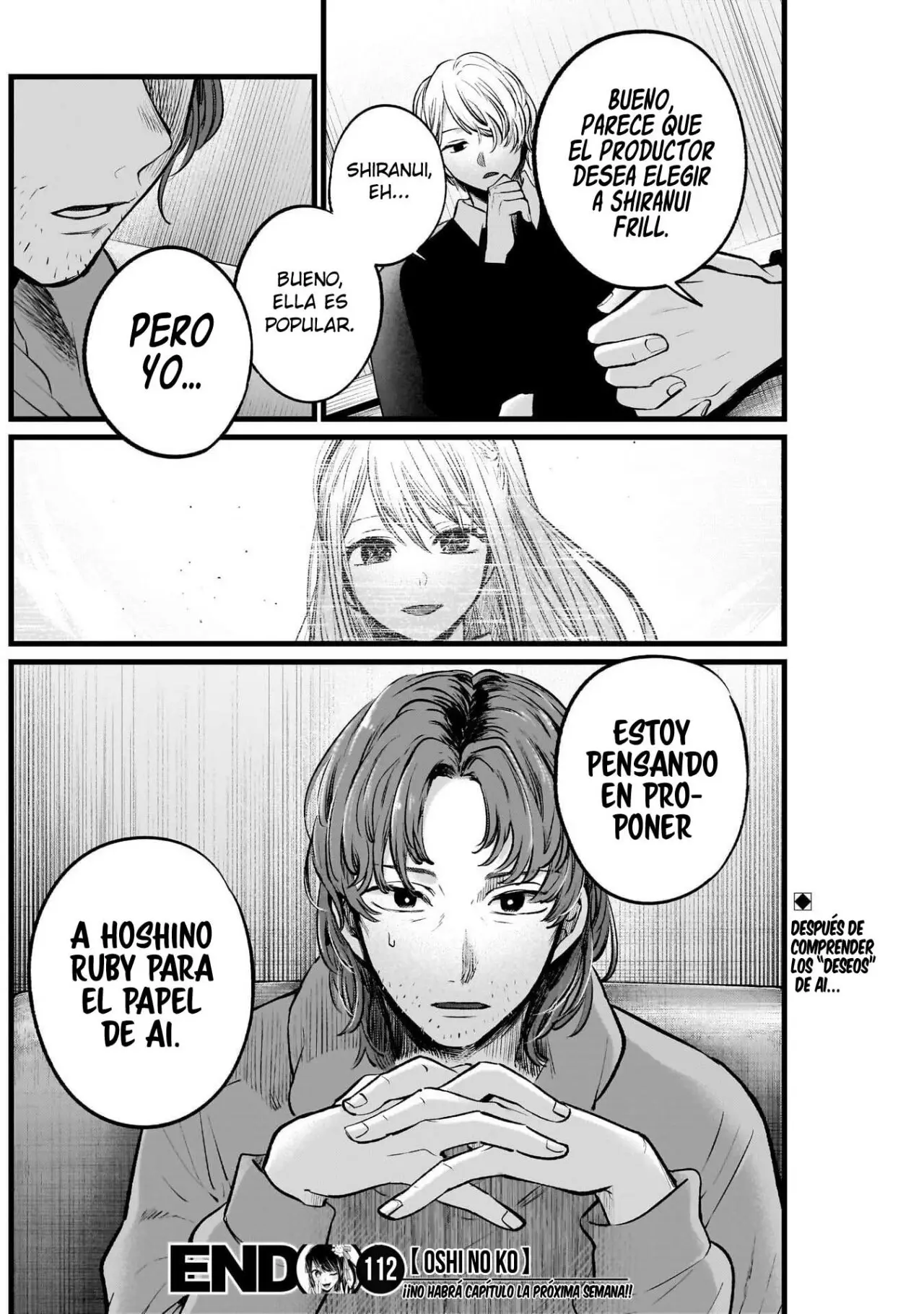 Oshi No Ko (2020) - Capítulo 112 - Página 22 - LectorTMOo