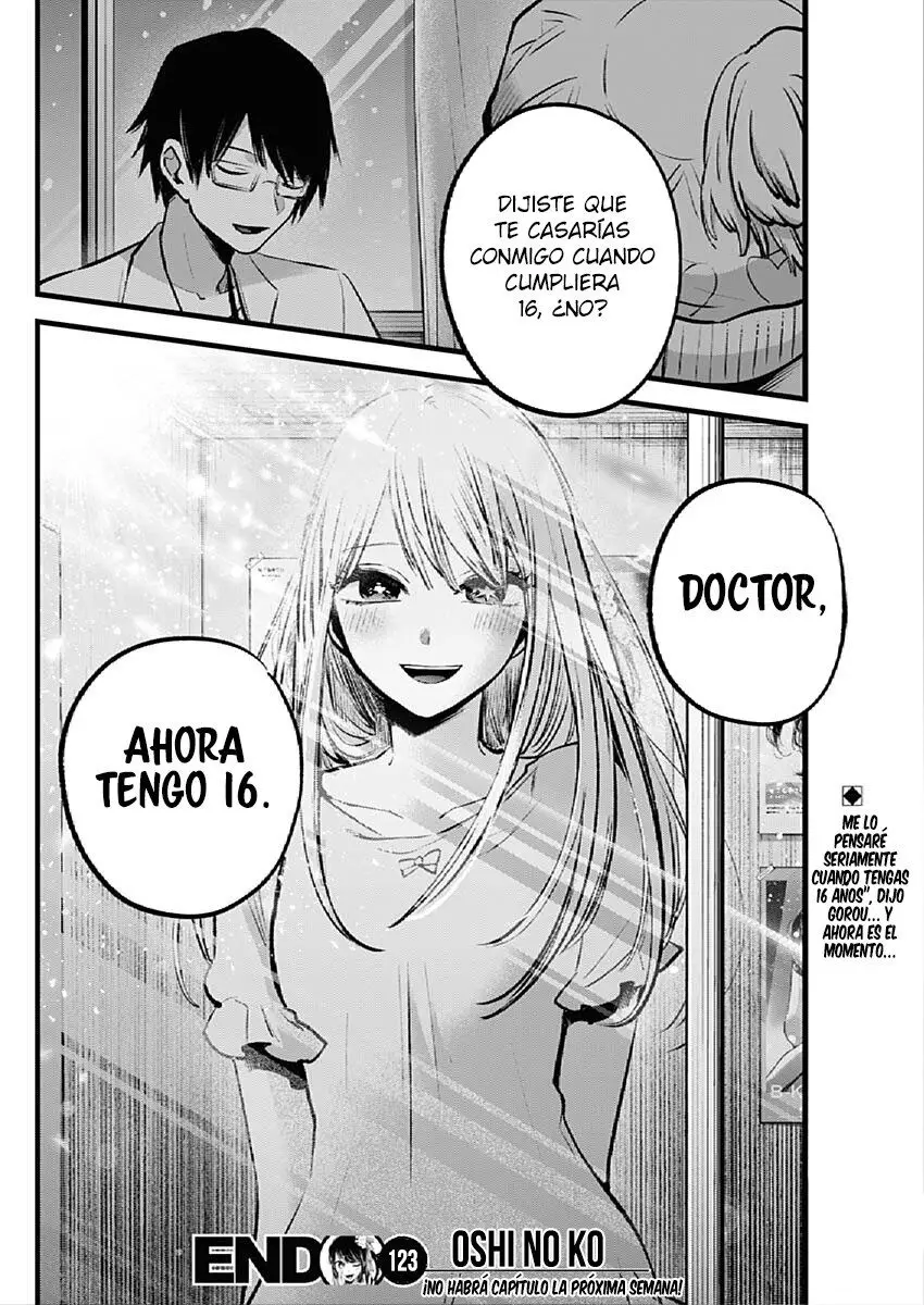 Oshi No Ko (2020) - Capítulo 123 - Página 18 - LectorTMOo