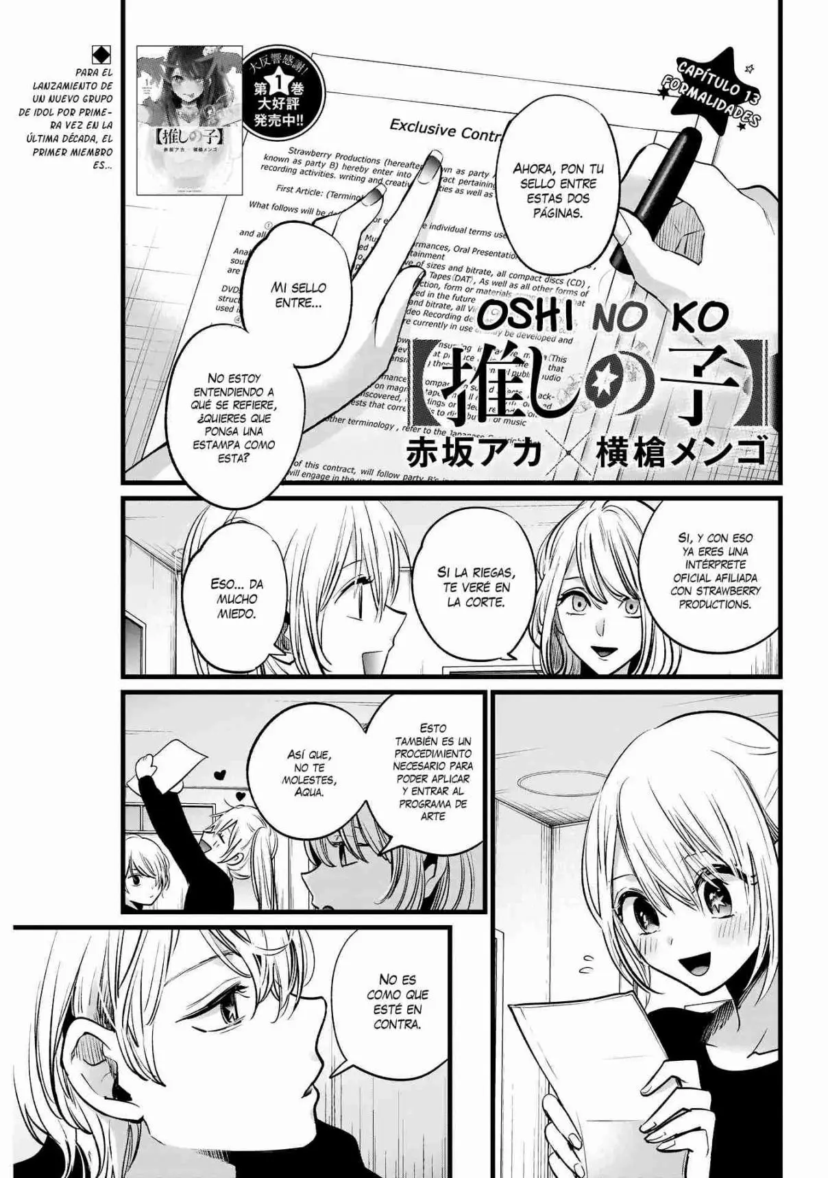 Oshi No Ko (2020) - Capítulo 13 - Página 2 - LectorTMOo