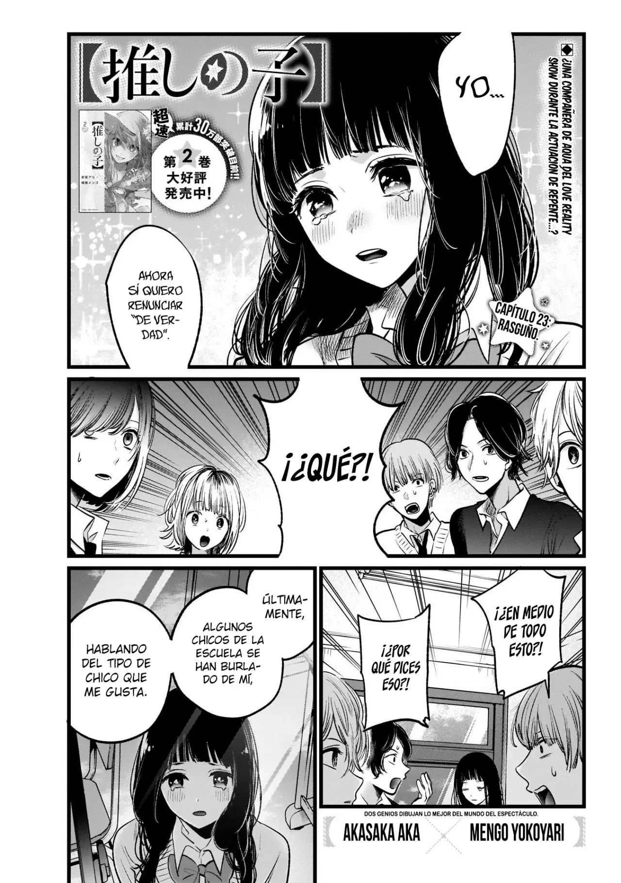 Oshi No Ko (2020) - Capítulo 23 - Página 2 - LectorTMOo