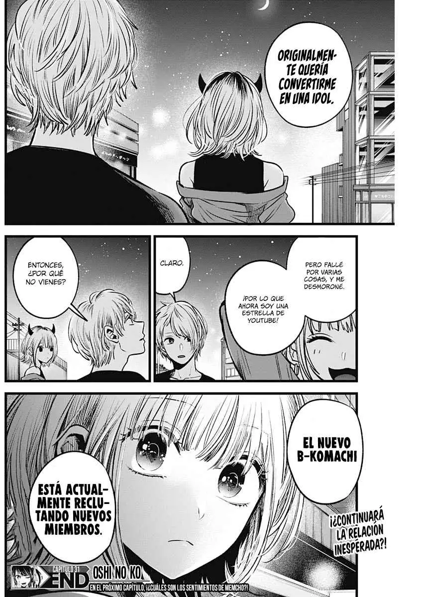 Oshi No Ko (2020) - Capítulo 31 - Página 19 - LectorTMOo