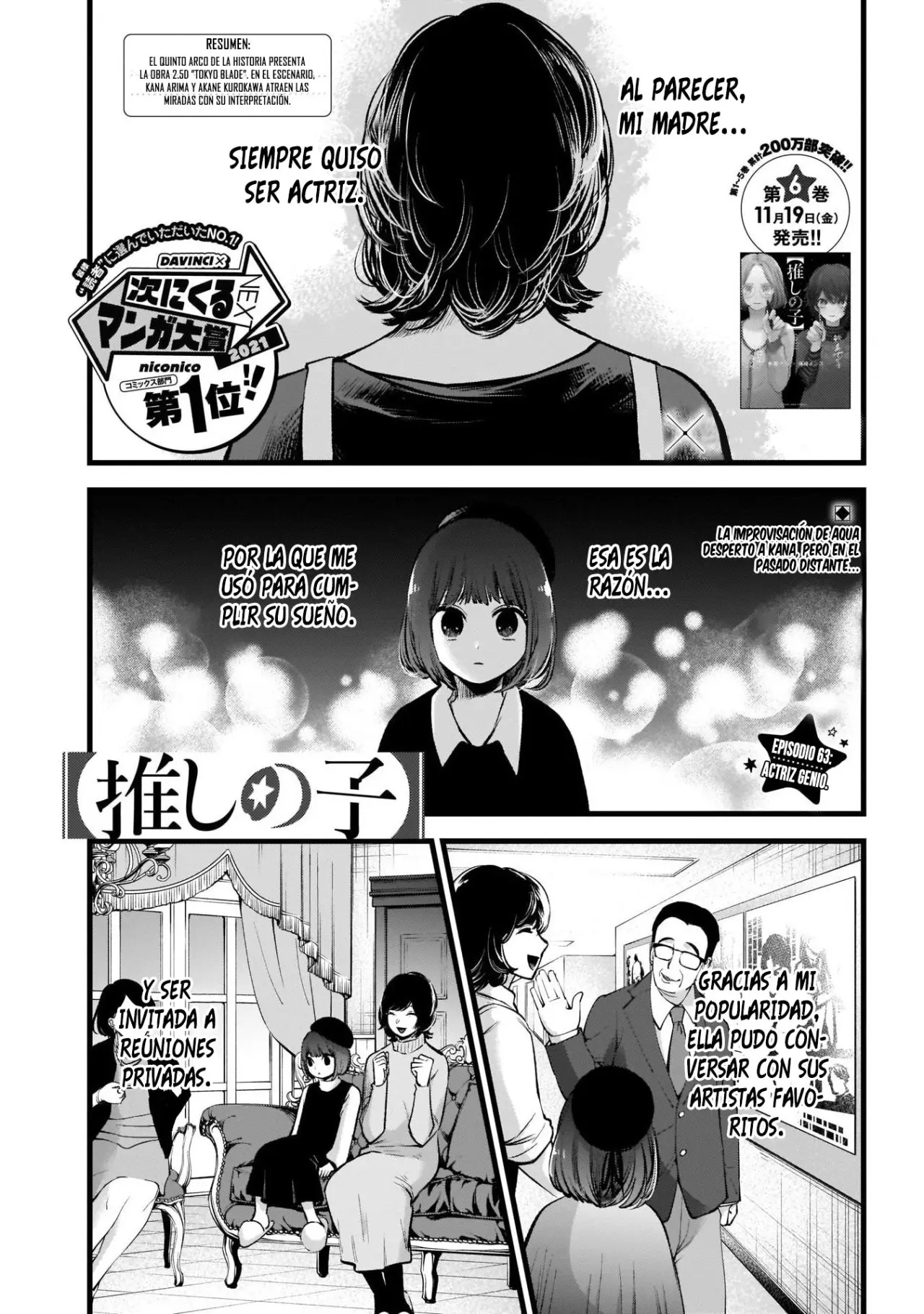 Oshi No Ko (2020) - Capítulo 63 - Página 3 - LectorTMOo