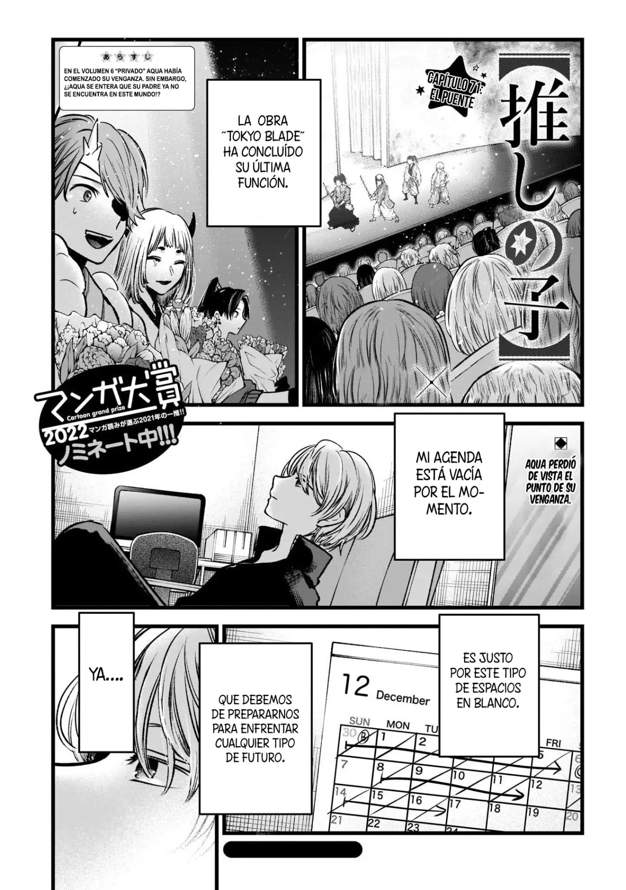 Oshi No Ko (2020) - Capítulo 71 - Página 3 - LectorTMOo