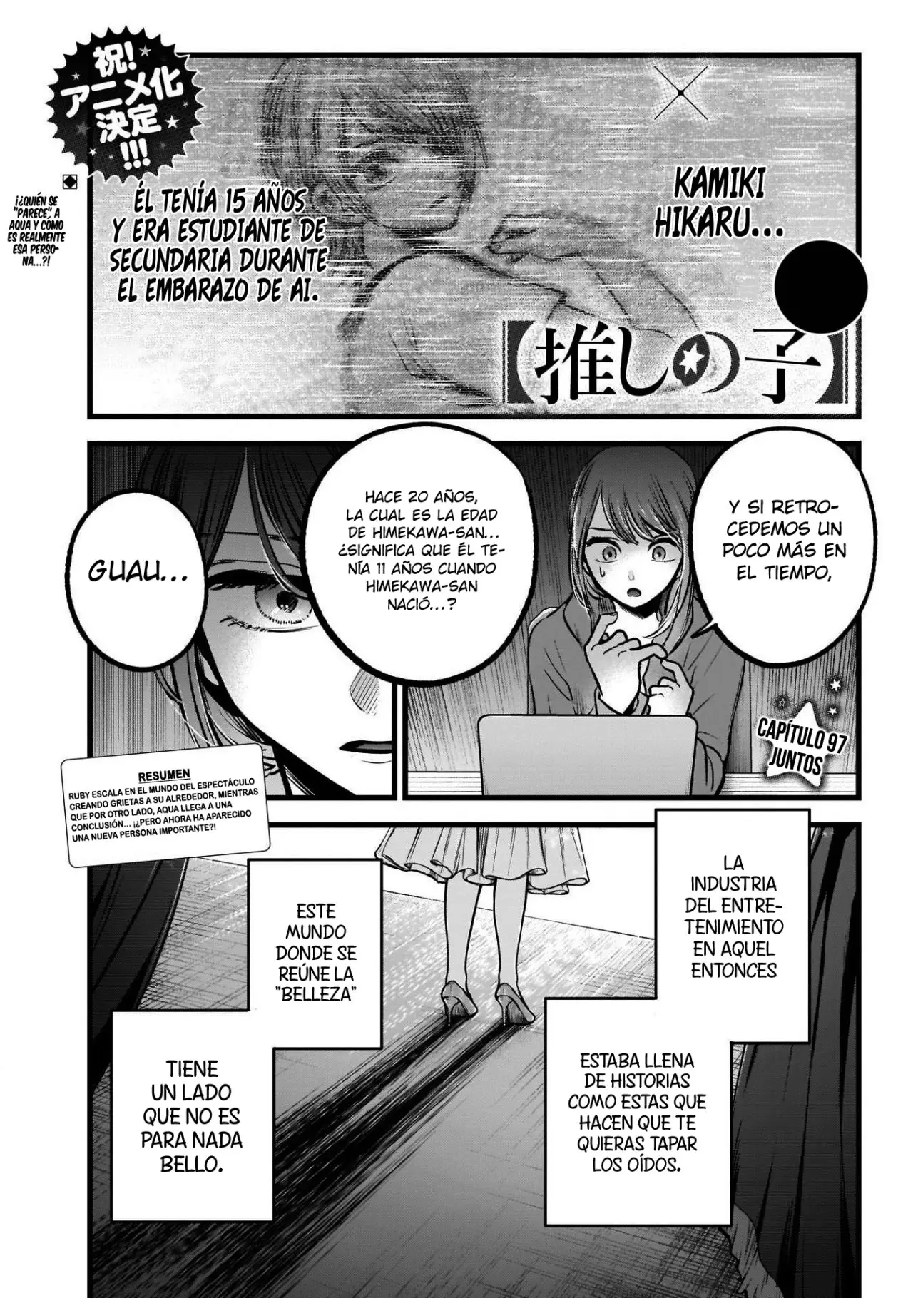 Oshi No Ko (2020) - Capítulo 97 - Página 3 - LectorTMOo