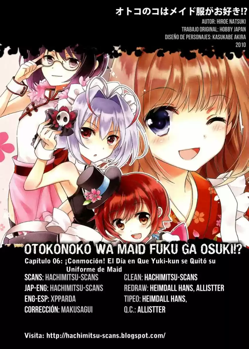 Otoko no Ko wa Maid Fuku ga Osuki!? (2008) - Capítulo 6 - Página 1 - LectorTMOo