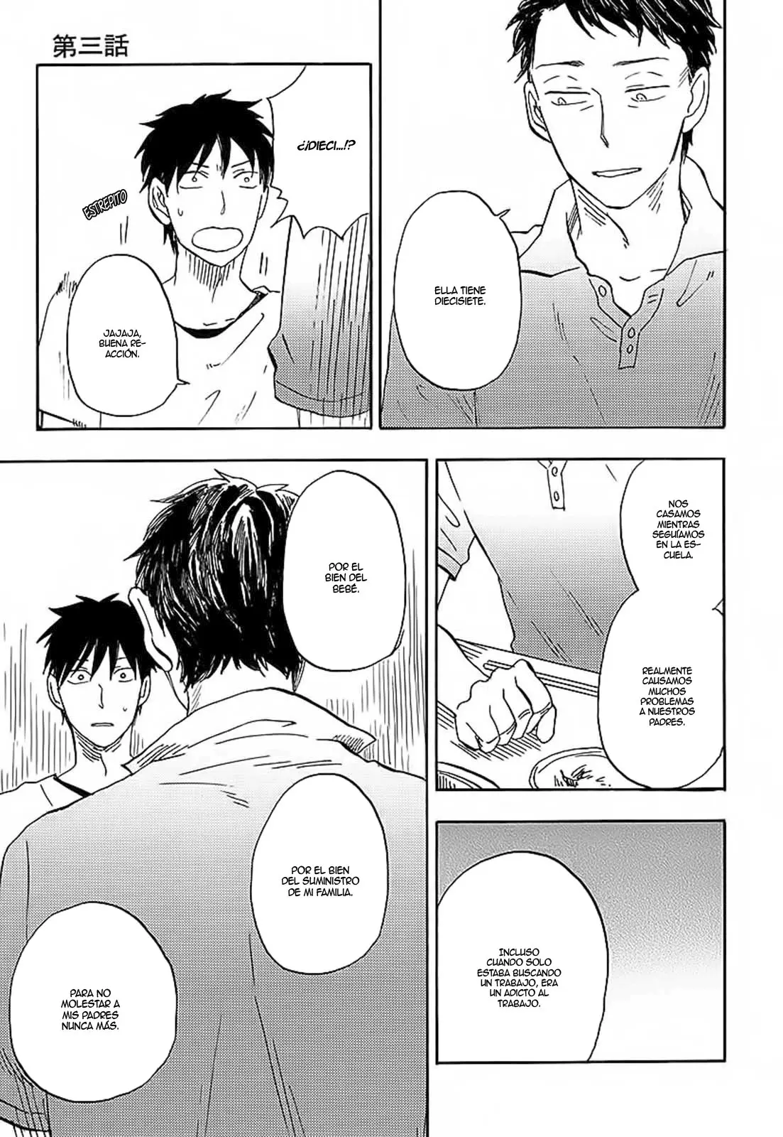 Otoko Yamome Mo Hana ha Saku - Capítulo 3 - Página 13 - LectorTMOo