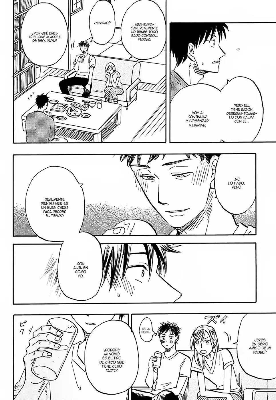 Otoko Yamome Mo Hana ha Saku - Capítulo 4 - Página 14 - LectorTMOo