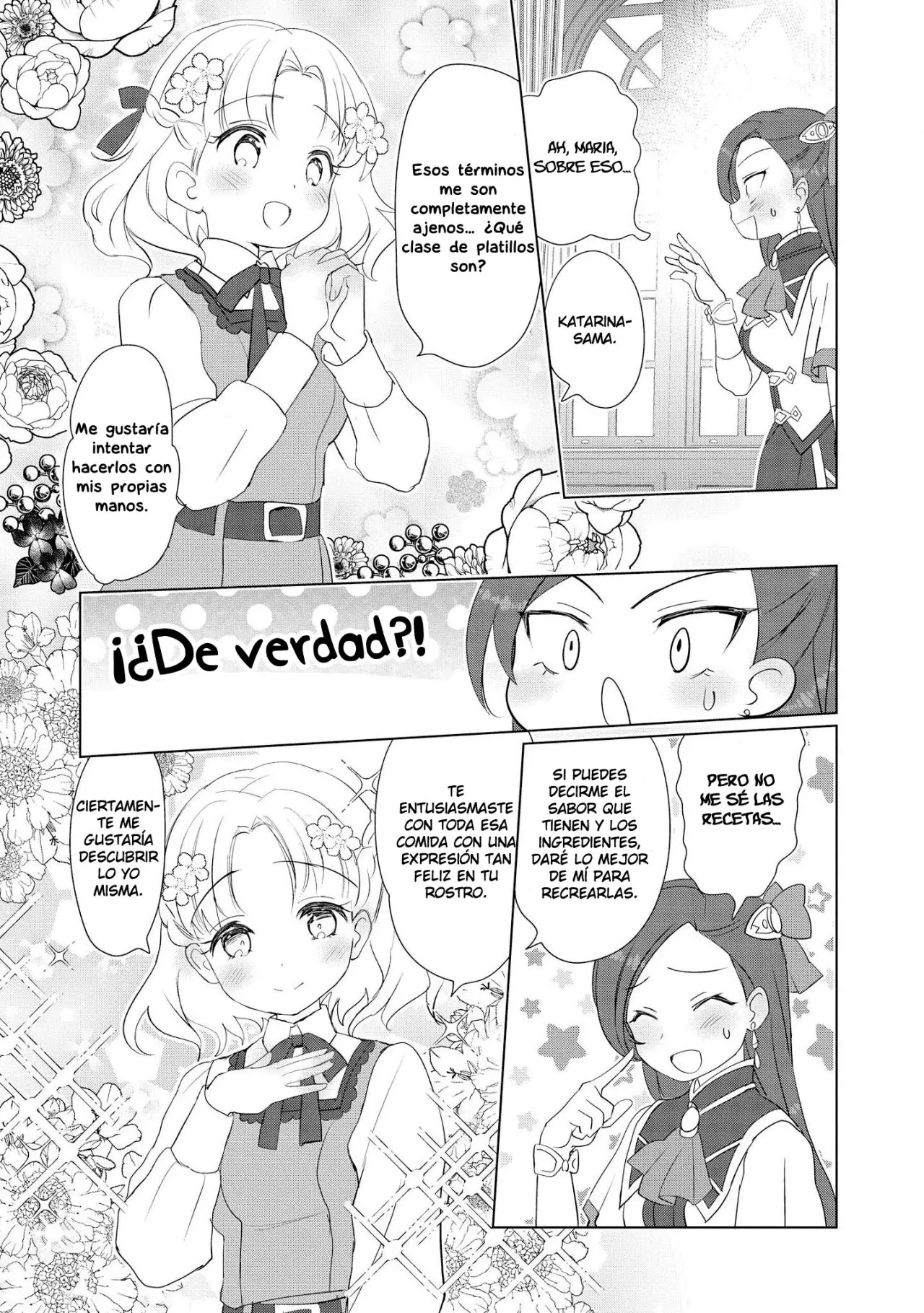 Otome Game no Hametsu Flag shika nai Akuyaku Reijou ni Tensei shite shimatta... Komikku Ansorojii (2020) - Capítulo 4 - Página 4 - LectorTMOo