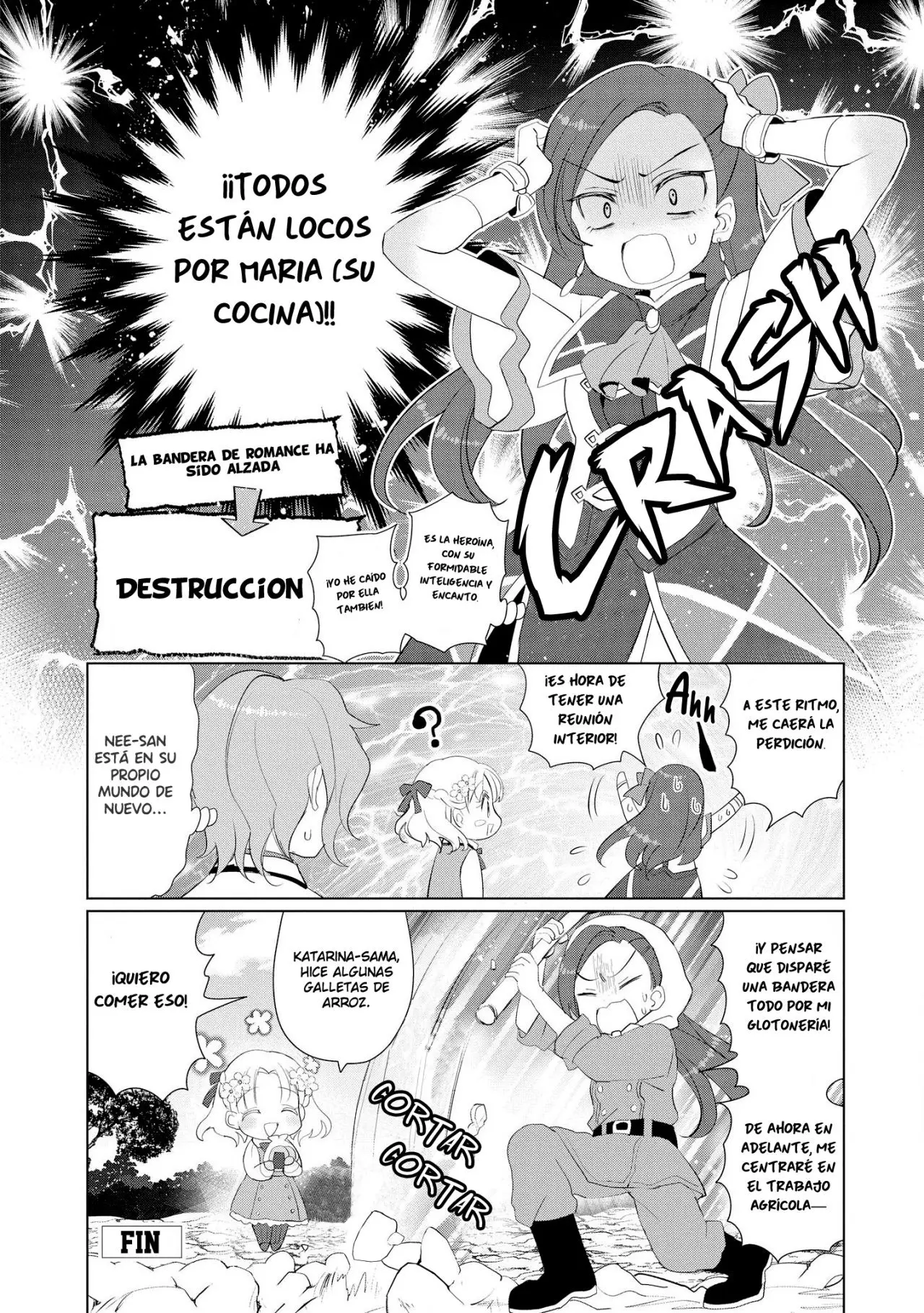 Otome Game no Hametsu Flag shika nai Akuyaku Reijou ni Tensei shite shimatta... Komikku Ansorojii (2020) - Capítulo 4 - Página 13 - LectorTMOo