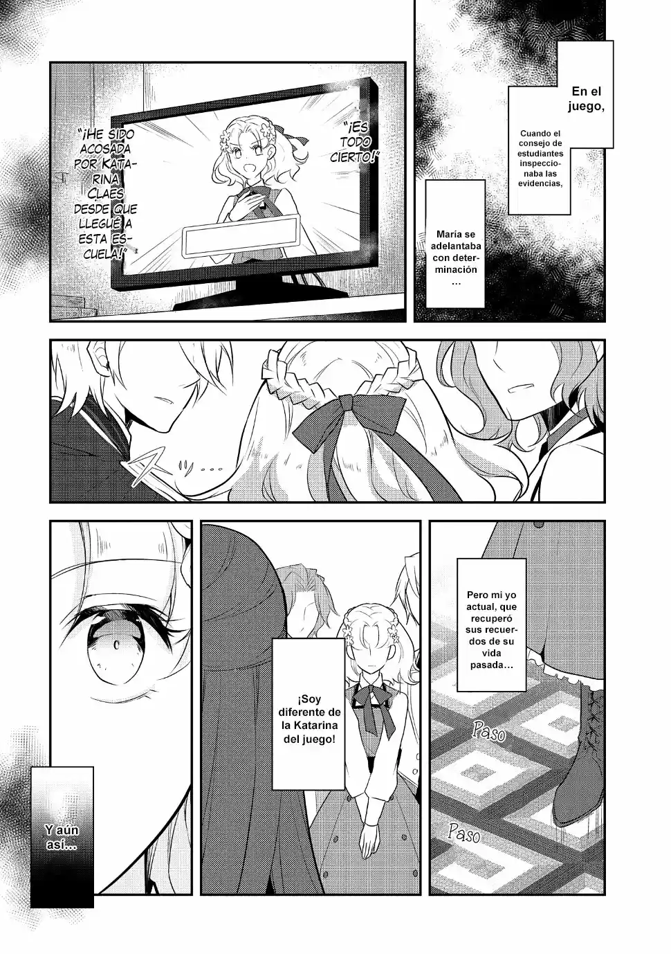 Otome Game no Hametsu Flag shika nai Akuyaku Reijou ni Tensei shite shimatta (2017) - Capítulo 13 - Página 23 - LectorTMOo