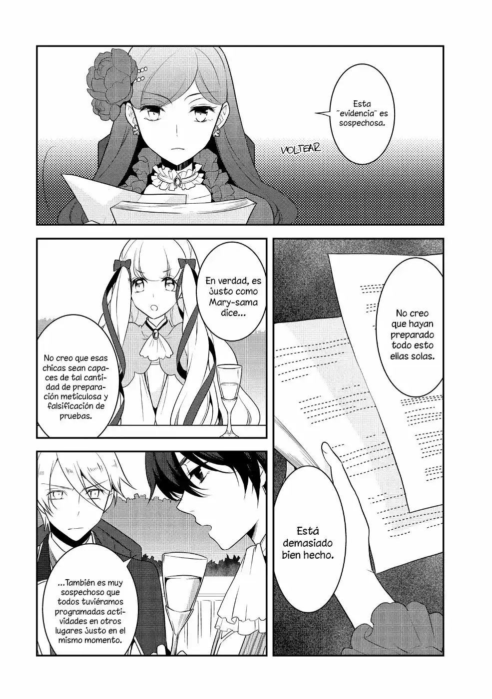 Otome Game no Hametsu Flag shika nai Akuyaku Reijou ni Tensei shite shimatta (2017) - Capítulo 14 - Página 19 - LectorTMOo