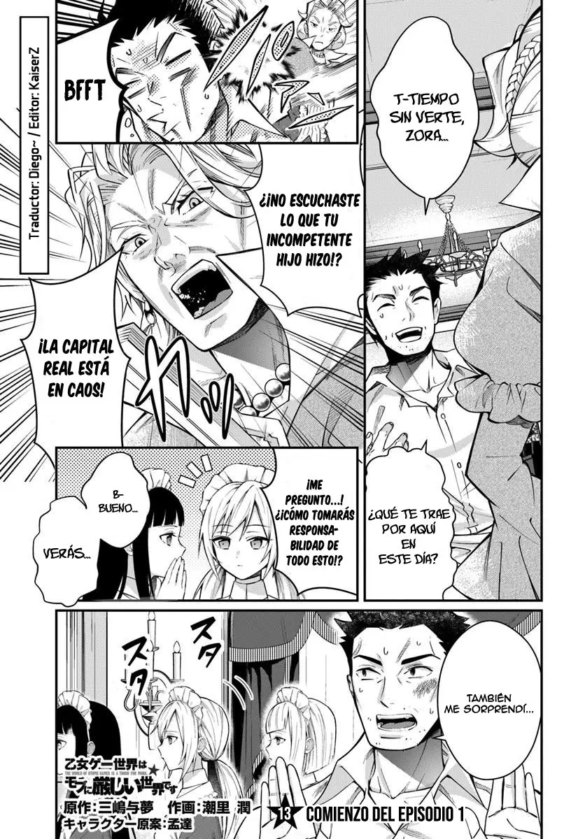 Otome Game Sekai wa Mob ni Kibishii Sekai Desu (2018) - Capítulo 13 - Página 1 - LectorTMOo
