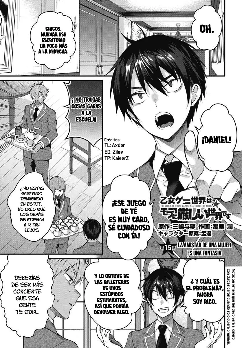 Otome Game Sekai wa Mob ni Kibishii Sekai Desu (2018) - Capítulo 15 - Página 1 - LectorTMOo