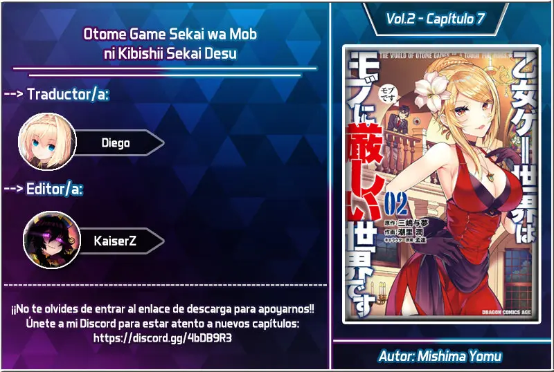 Otome Game Sekai wa Mob ni Kibishii Sekai Desu (2018) - Capítulo 7 - Página 1 - LectorTMOo