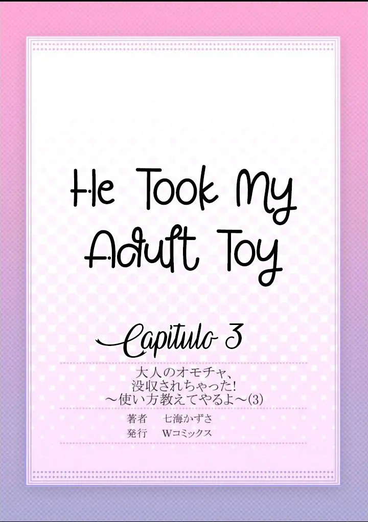 Otona no Omocha, Bosshuu Sarechatta! Tsukaikate Oshiete Yaru yo (2016) - Capítulo 3 - Página 8 - LectorTMOo
