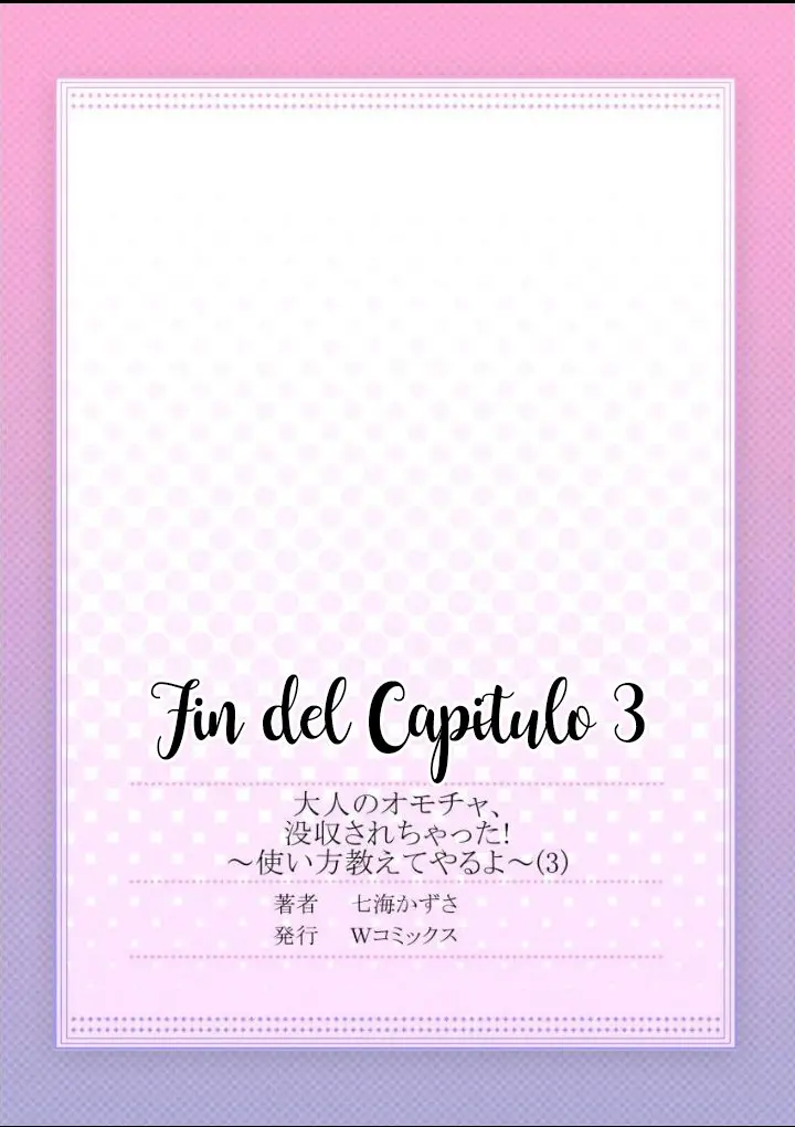 Otona no Omocha, Bosshuu Sarechatta! Tsukaikate Oshiete Yaru yo (2016) - Capítulo 3 - Página 28 - LectorTMOo