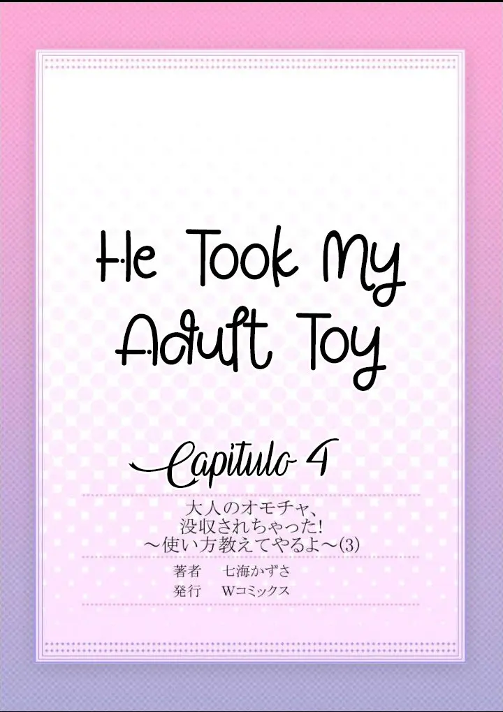 Otona no Omocha, Bosshuu Sarechatta! Tsukaikate Oshiete Yaru yo (2016) - Capítulo 4 - Página 7 - LectorTMOo
