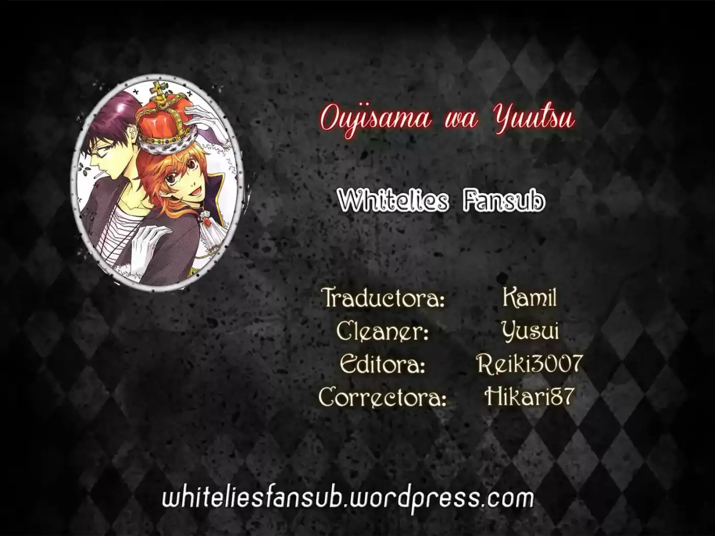 Oujisama wa Yuuutsu (2009) - Capítulo 1 - Página 1 - LectorTMOo