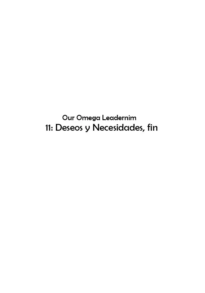 Our Omega Leadernim! (2017) - Capítulo 11 - Página 24 - LectorTMOo