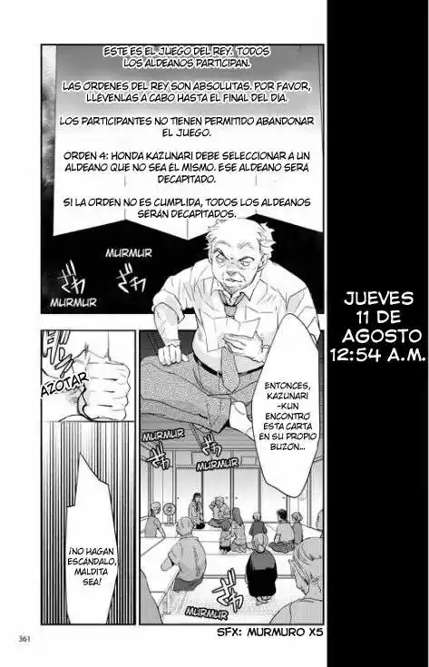 Ousama Game: Kigen (2013) - Capítulo 6 - Página 31 - LectorTMOo