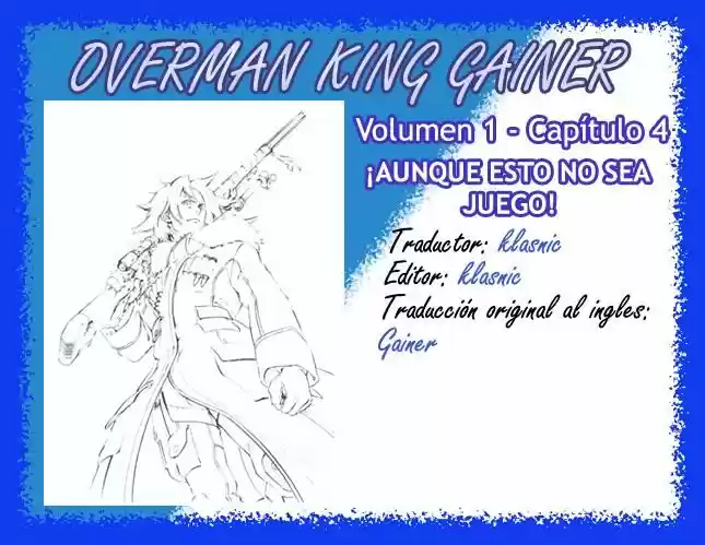 Overman King Gainer (2003) - Capítulo 4 - Página 20 - LectorTMOo