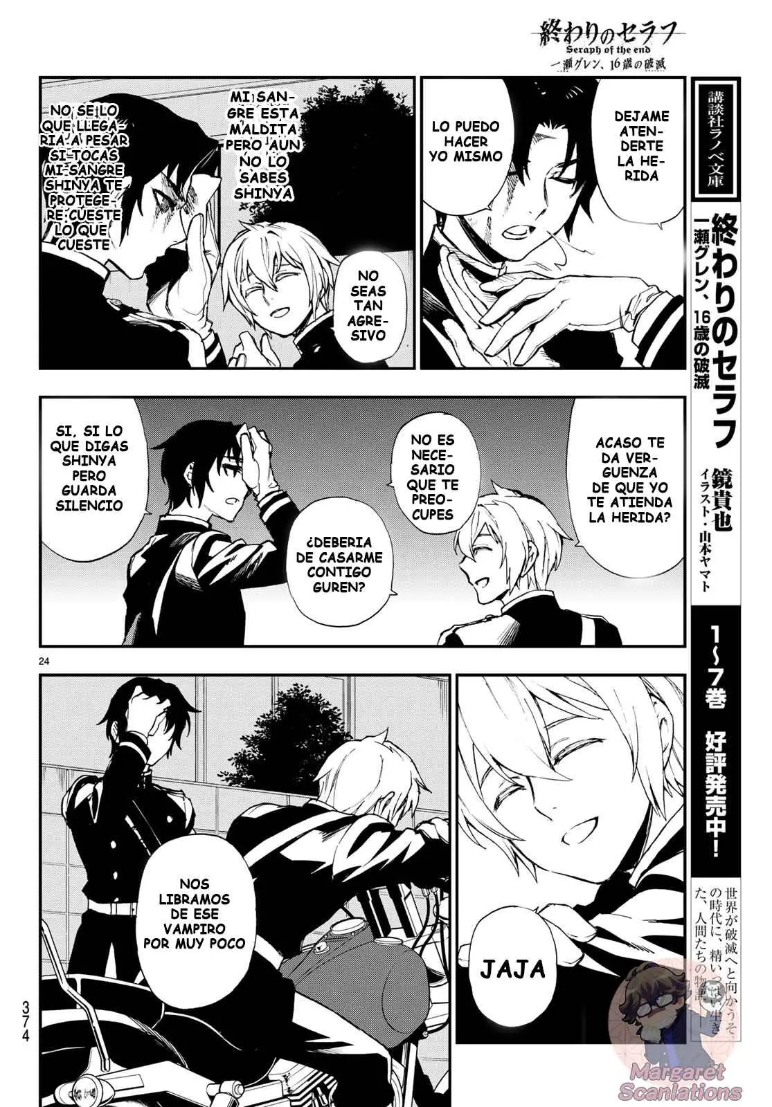 Owari no Seraph: Ichinose Guren, 16-sai no Catastrophe (2013) - Capítulo 15 - Página 24 - LectorTMOo