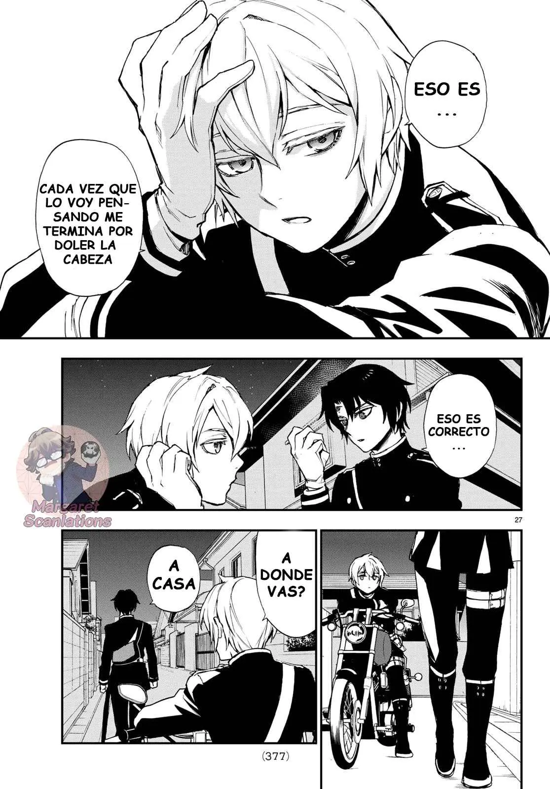 Owari no Seraph: Ichinose Guren, 16-sai no Catastrophe (2013) - Capítulo 15 - Página 27 - LectorTMOo