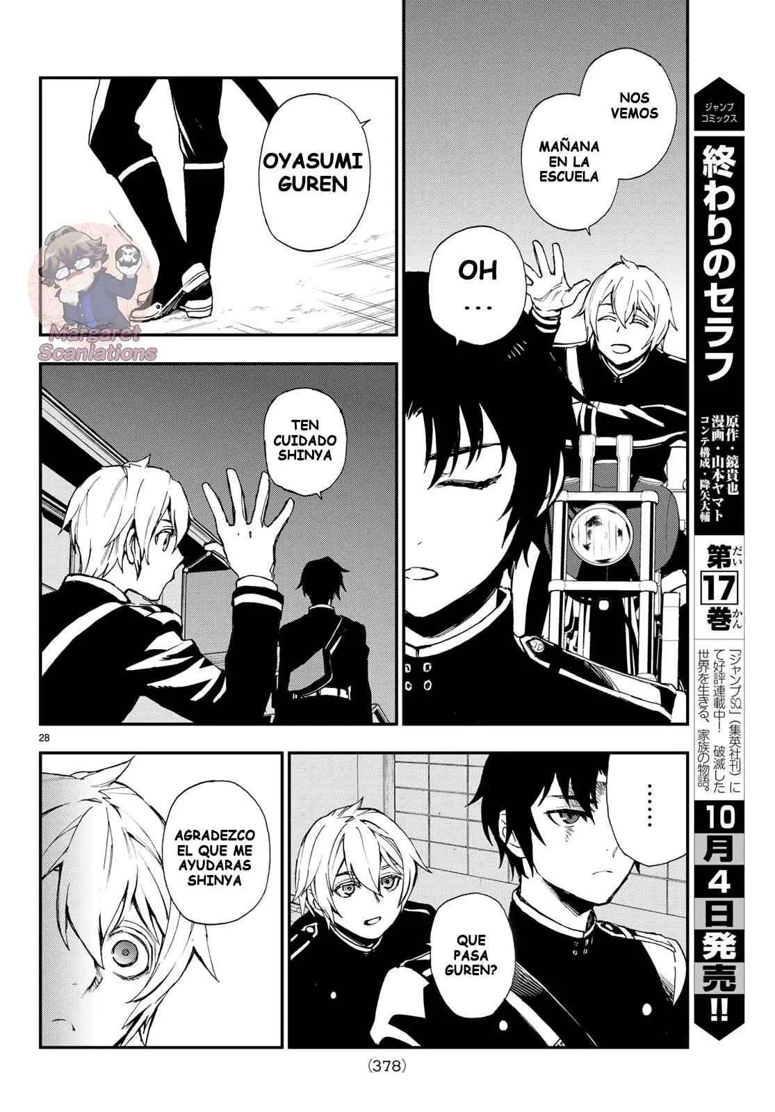Owari no Seraph: Ichinose Guren, 16-sai no Catastrophe (2013) - Capítulo 15 - Página 28 - LectorTMOo