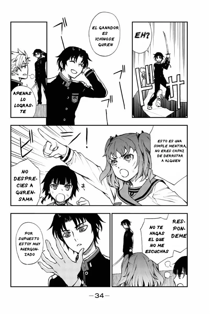Owari no Seraph: Ichinose Guren, 16-sai no Catastrophe (2013) - Capítulo 4 - Página 34 - LectorTMOo