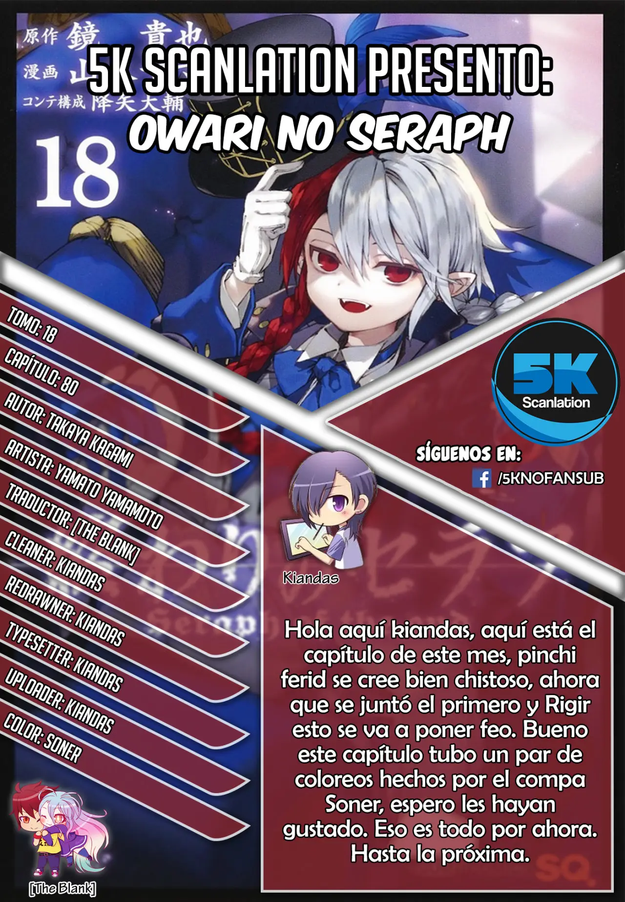 Owari no Seraph (2012) - Capítulo 80 - Página 39 - LectorTMOo