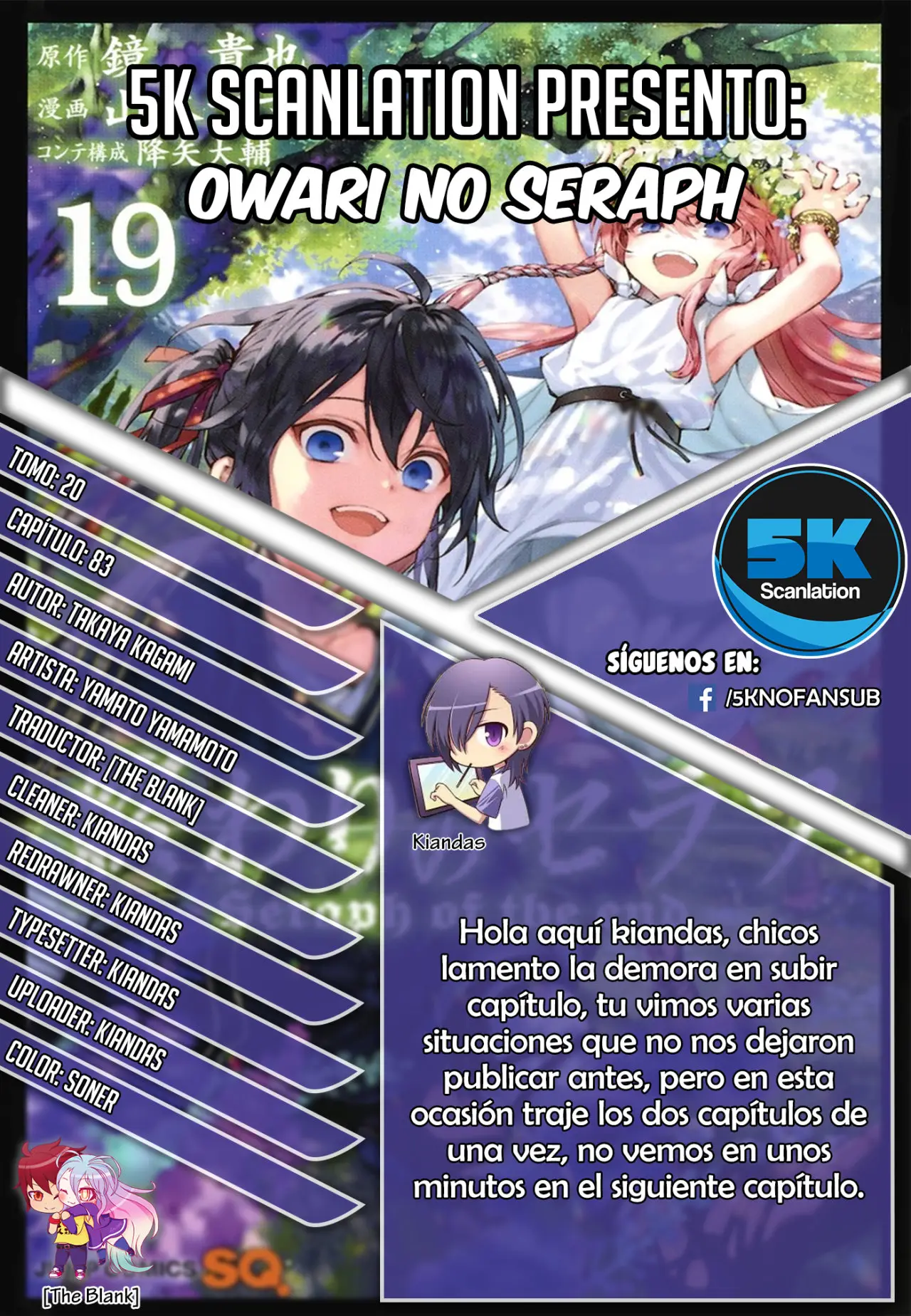 Owari no Seraph (2012) - Capítulo 83 - Página 37 - LectorTMOo
